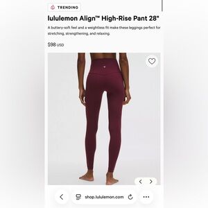 Lululemon align Leggings